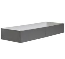 Commode / coiffeuse murale anthracite – NEUVE