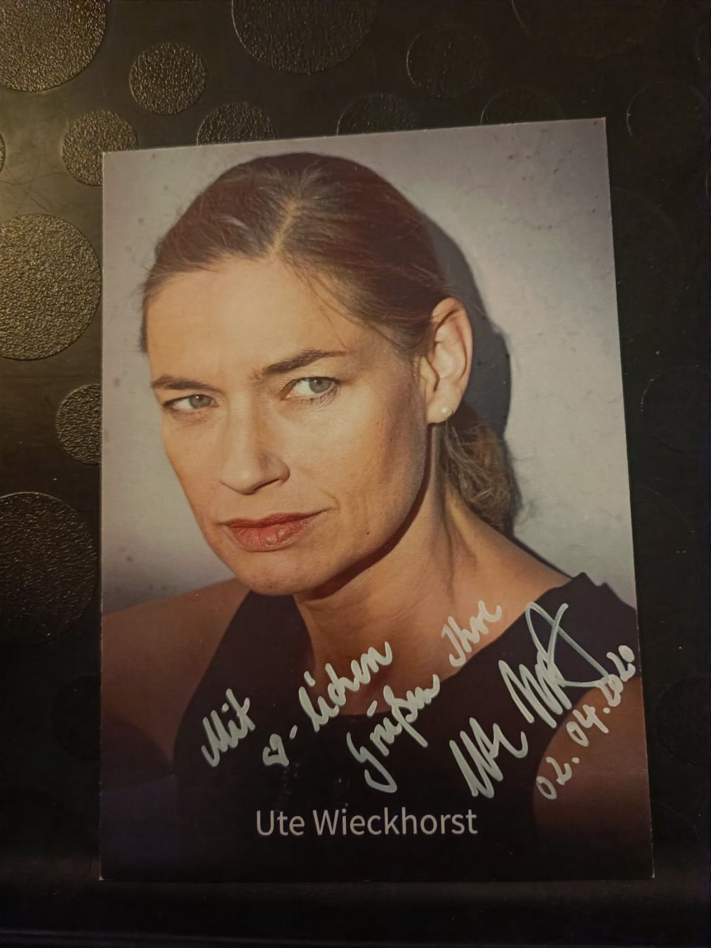 Autografi: Ute Wieckhorst - handsigniert – Usato da Menziken venduto da Artographs