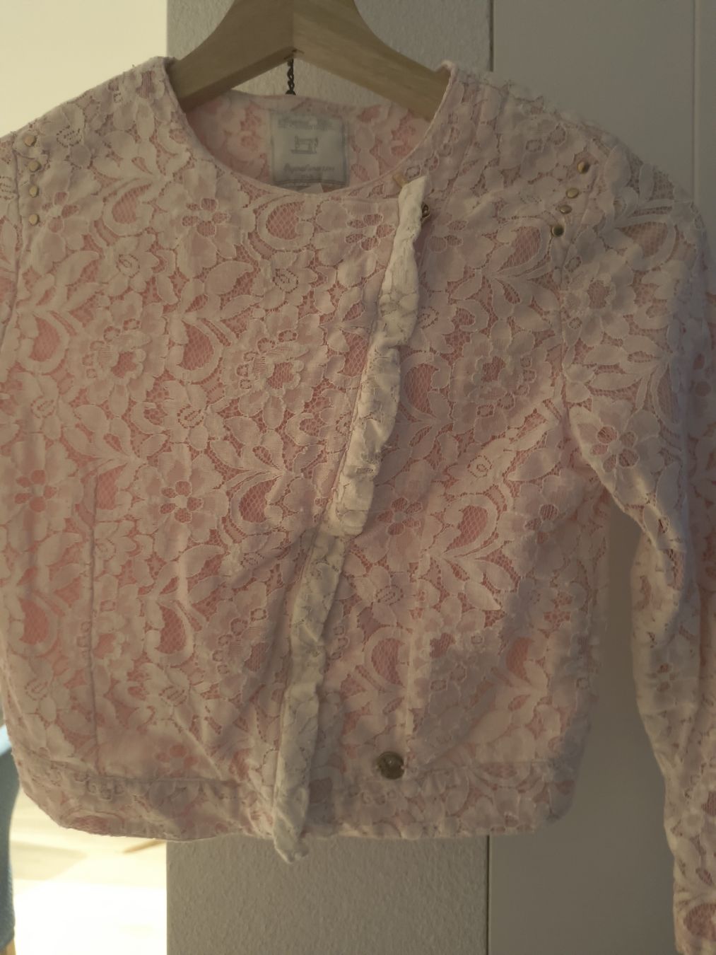 Giacche & Cappotti: Schöne Spitzenjacke  Mädchen, Gr. 152, Sommerlichleicht – Usato da Oberweningen venduto da Bumblebee2 1