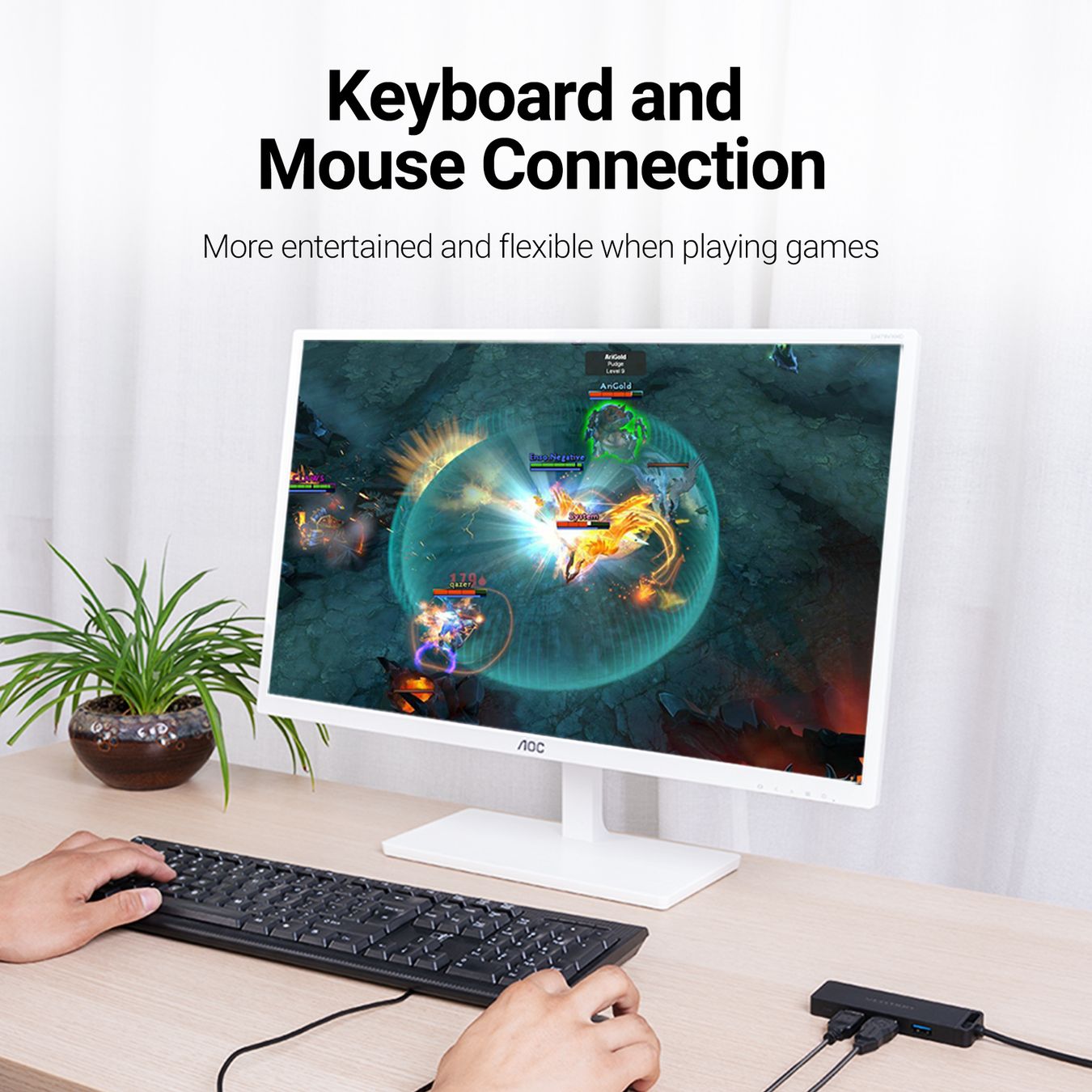 Hub & Switch: 4-Port USB 3.0 Hub 0.5 Meter – Nuovo e nell'imballaggio originale da Dietlikon venduto da Salesmax 8