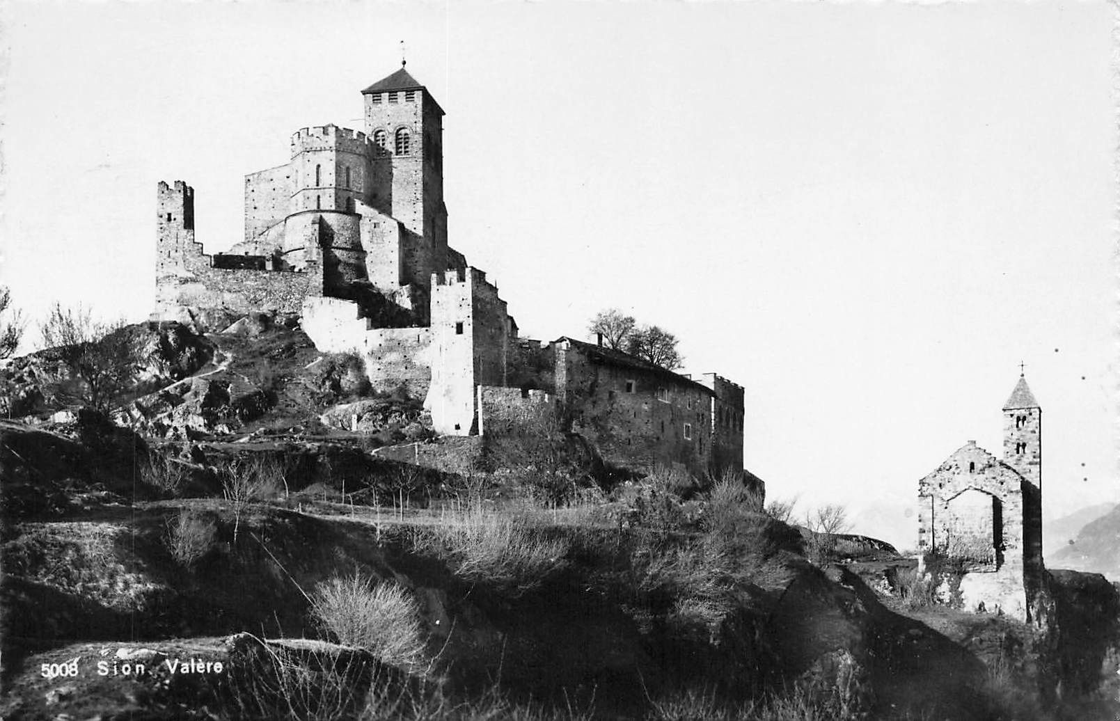 Cartoline postali: Sion valere Schloss – Usato da Biasca venduto da Blenio71