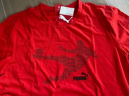 neues T-Shirt Gr. L / Puma "Fussball"