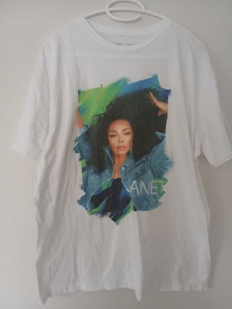 Janet Jackson T-Shirt, vintage, Grösse L