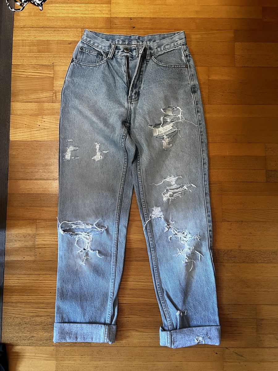 Jeans: Teddy's Jeans Gr. 34 100% Baumwolle Used Look – Gebraucht aus Bern von fla_yj25