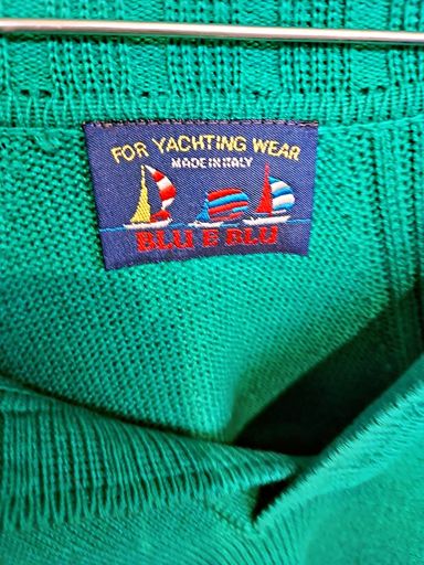 Pullover & Sweatshirts: Vintage BLU EBLU italienischer Yachting-Pullover - Größe M – Gebraucht aus Zug von vinokilo 4