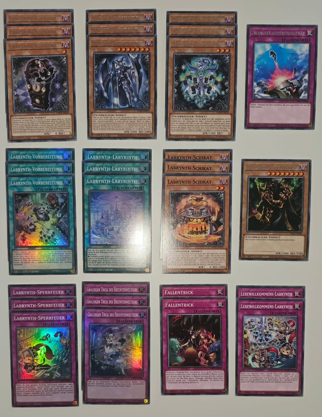 Yugioh Carte collezionabili: Yugioh Labyrinth Core Sammlung – Nuovo e nell'imballaggio originale da Chur venduto da -NewERA-