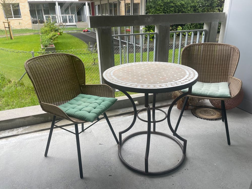 Balkon Tisch und Stühle Bohamian Style Kaufen auf Ricardo