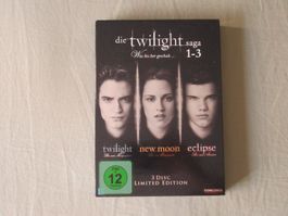 Twilight Saga 1-3 Limited Edition DVD, Versand 4.-