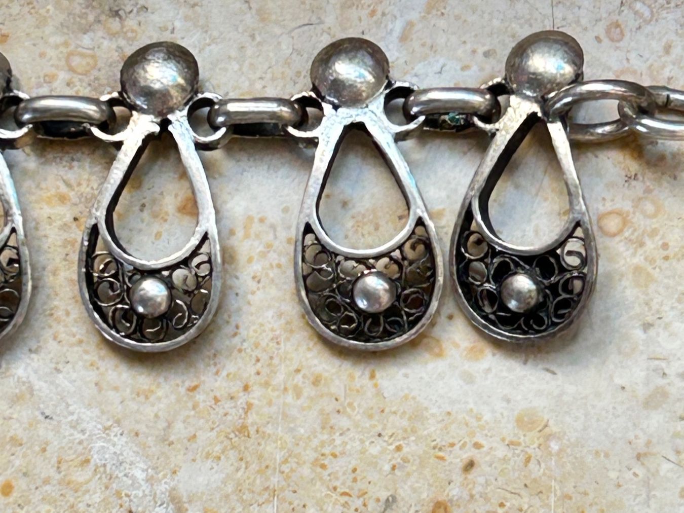 Catenine: Wunderschöne Vintage Silberkette (800) – Usato da Dittingen venduto da Bijoubelle 5