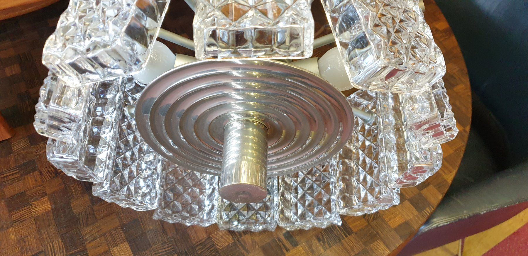 Kronleuchter & Deckenlampen: Mid Century Deckenleuchte – Gebraucht aus Emmen von Brockofsky 5