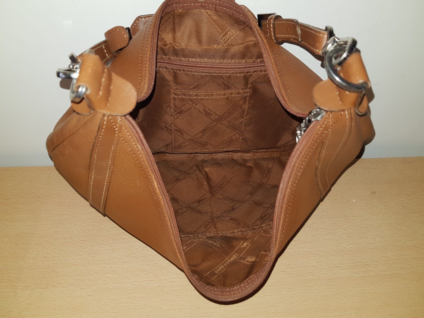 Longchamp Taschen für Damen: Longchamp Le Pliage Leder Tasche – Gebraucht aus Basel von Birs868 7