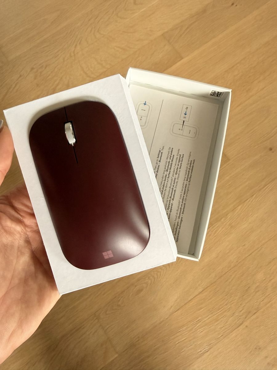 Microsoft Mouse: Microsoft Surface Mouse rot Burgundy - Top Zustand! – Nuovo (secondo la descrizione) da Staad SG venduto da Chirrari 4