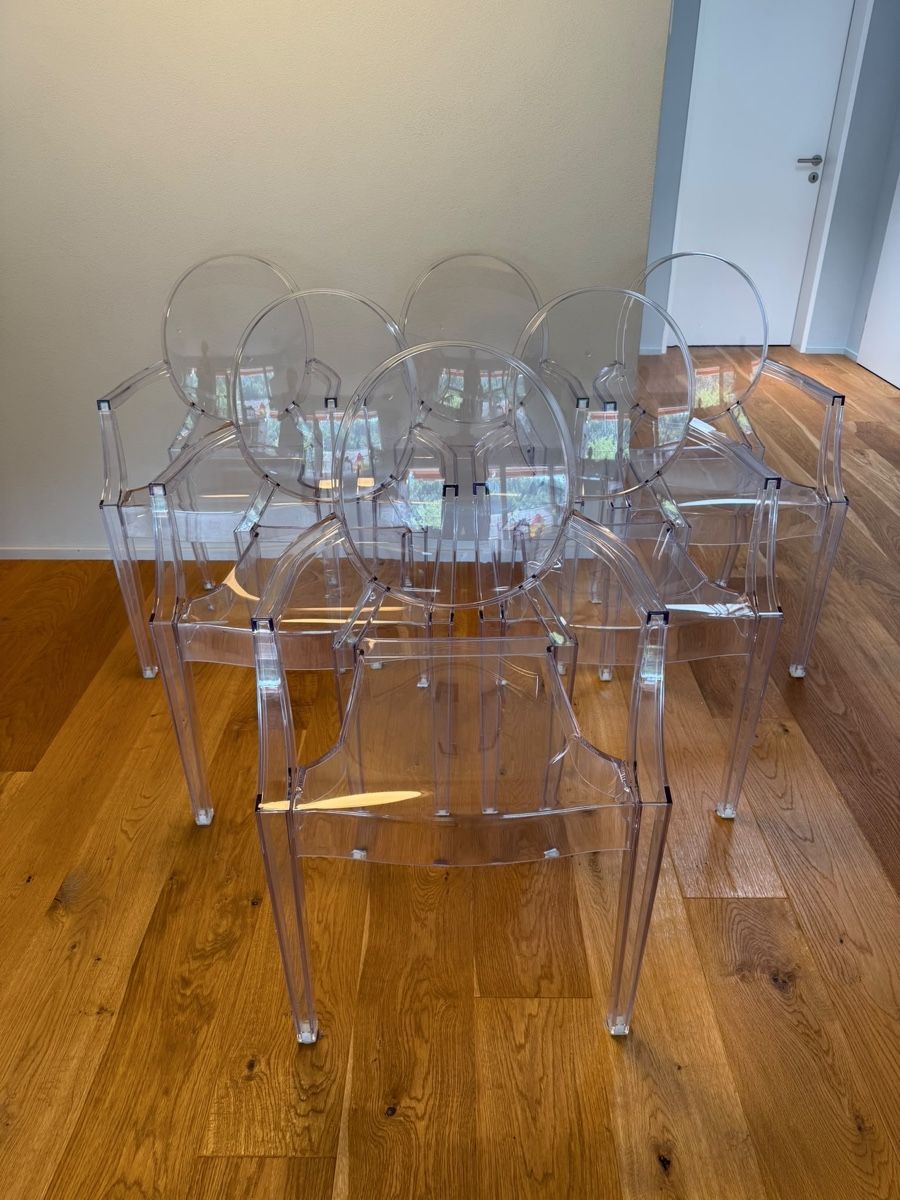 Kartell Chaises: 6 Kartell Ghost Stühle – D'occasion à Luzern par Cyrill81 2