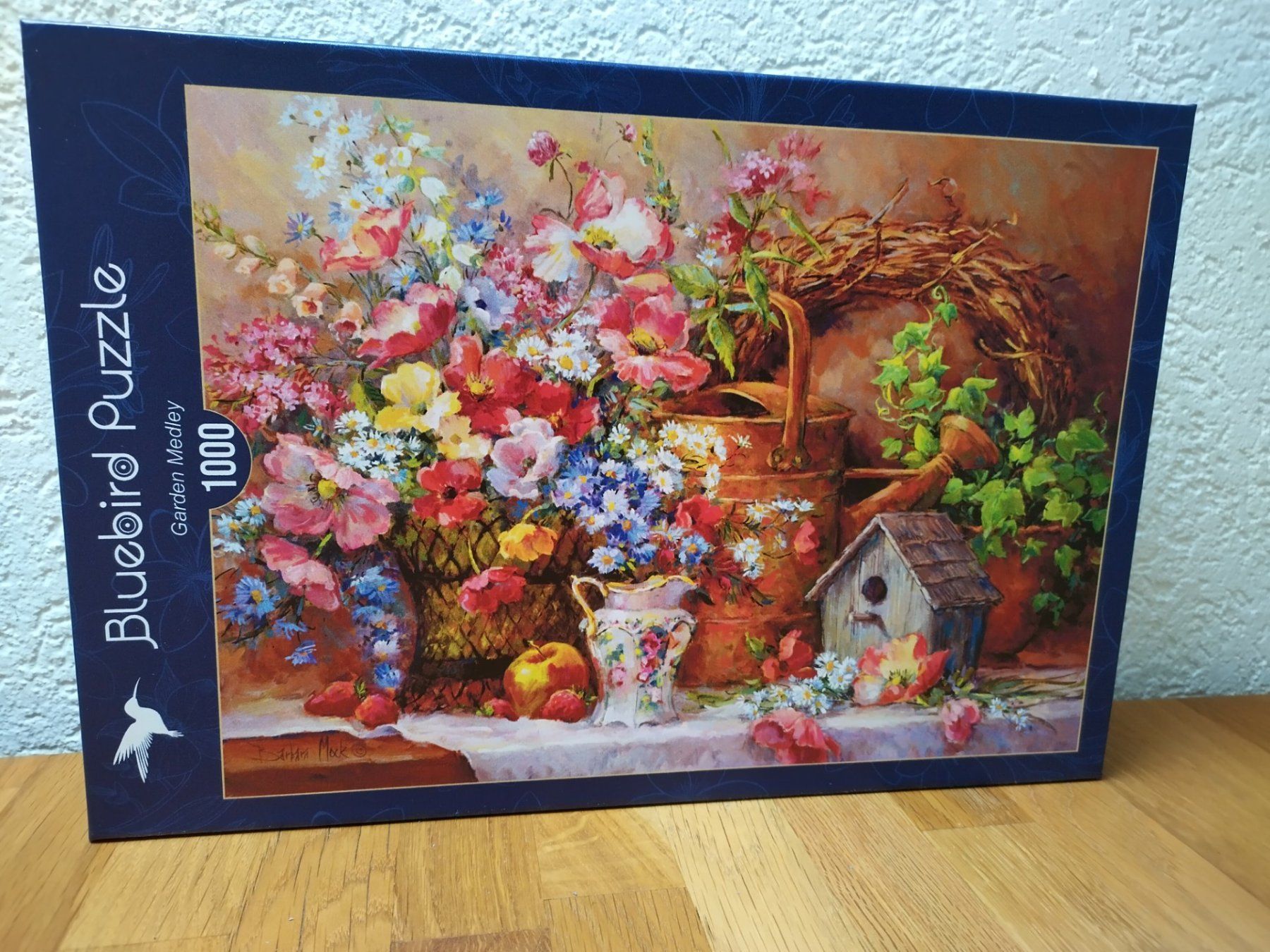 Puzzles: 1000er Puzzle Bluebird, Gartenblumen – Neu (gemäss Beschreibung) aus Full-Reuenthal von Ilor0309