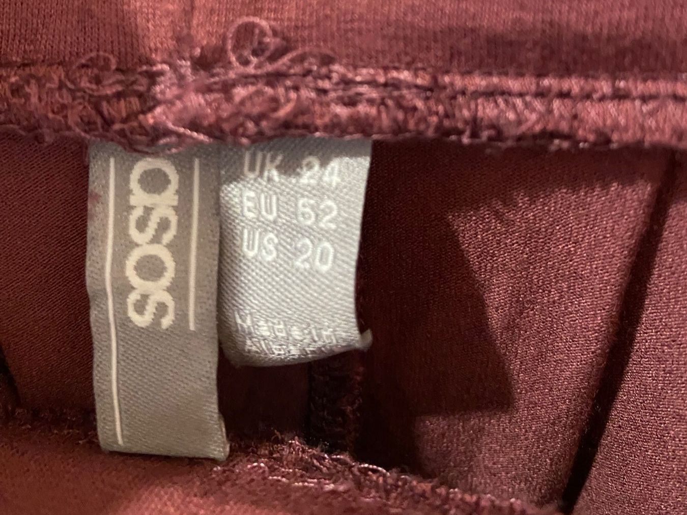 Asos Röcke: Asos Jupe Rock dunkelrosa Gr. 52 – Gebraucht aus Pratteln von a23_j2gs 8