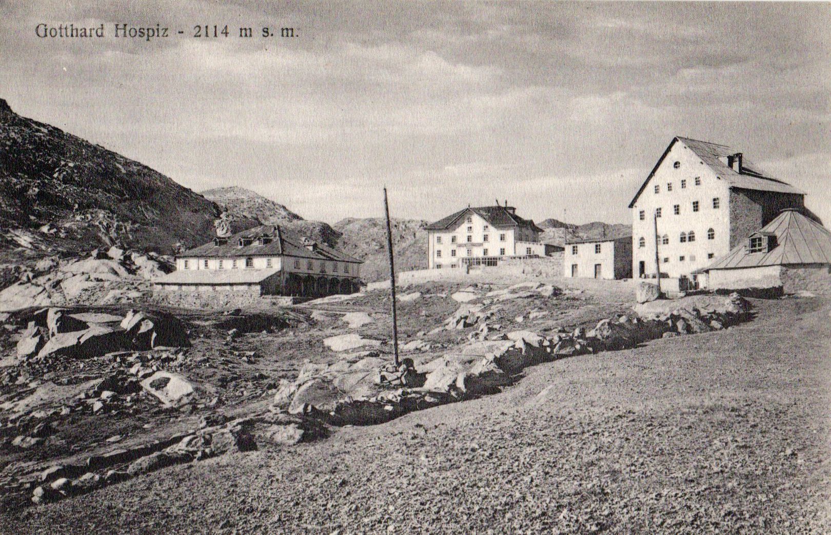 Cartes postales: Gotthard-Hospiz  2114 m.s.m. – Neuf (Voir description) à Melano par pisonsdro
