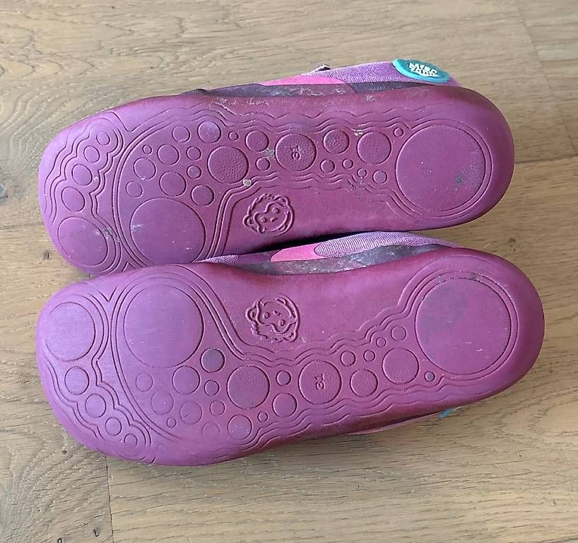 Chaussures filles: Affenzahn Barfussschuhe canvas – D'occasion à Oberrohrdorf par stephaniejost 1