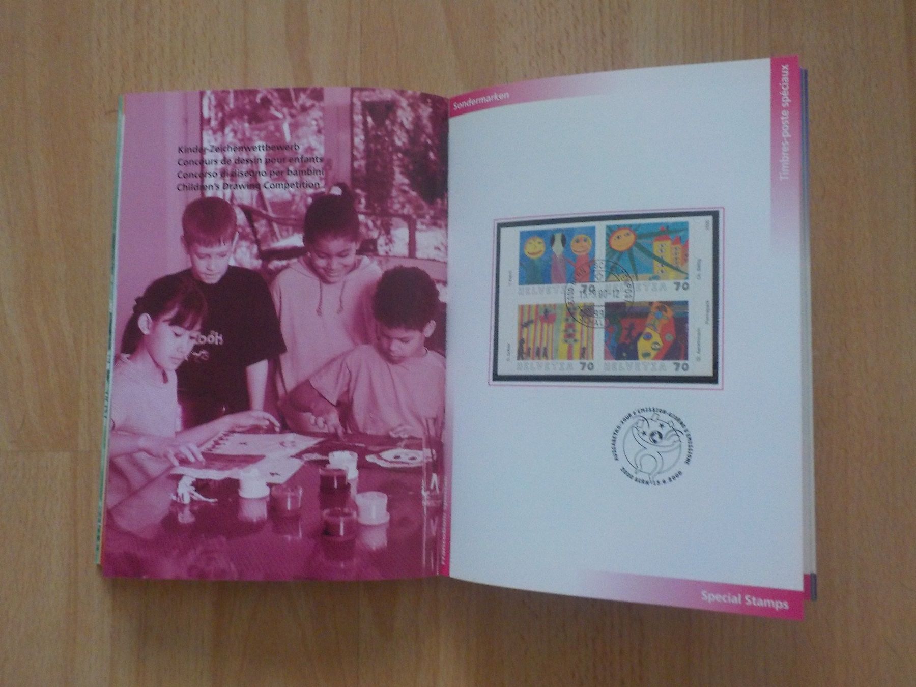 Tous les timbres: Schweizer Briefmarken Album 2000 – D'occasion à Neuenegg par superbear123 2