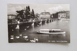 AK Genève Pont du Mont Blanc