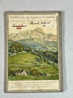 RELIEFKARTE DES APPENZELLERLANDES – um 1930