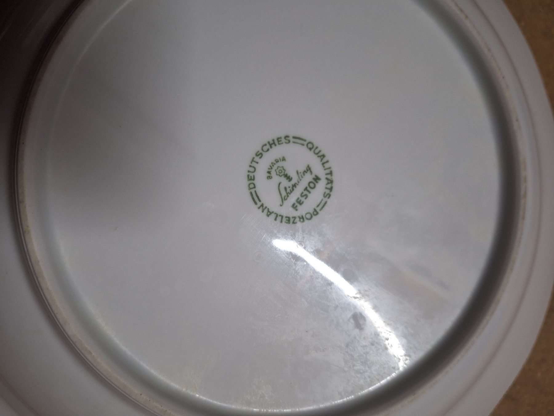 Piatti di portata: Goldrand Schale/Platte  gross – Usato da Etziken venduto da v.z 1