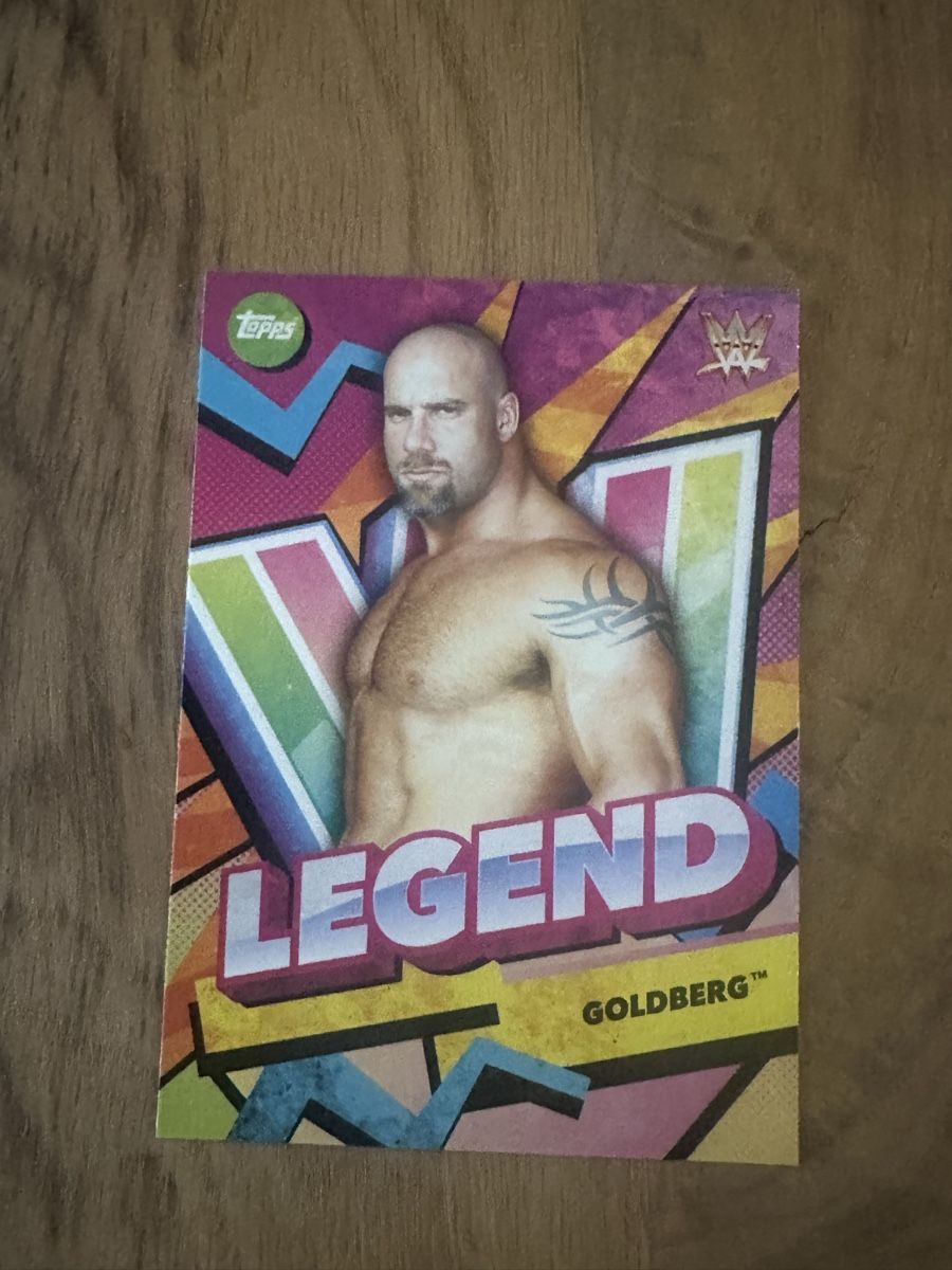 Topps Carte collezionabili: Goldberg WWE Legend Topps – Nuovo (secondo la descrizione) da Luzern venduto da LuzernTCGLab