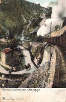 Giornico (TI) Valle Leventina FFS Biaschina treno