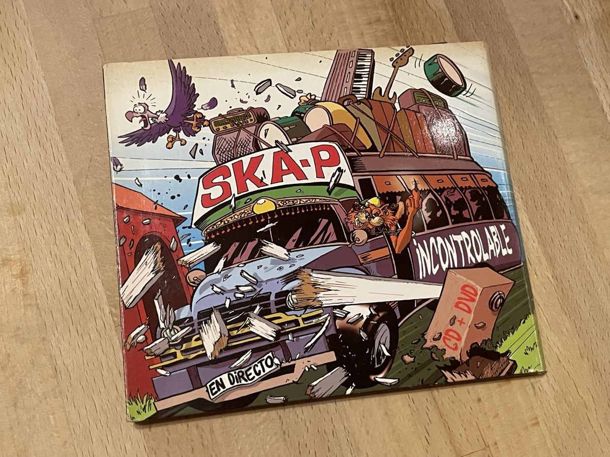 CD: SKA-P Incontrolable CD+DVD – Usato da Rheinfelden venduto da slimjim