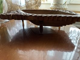 Fruchtschale aus Holz 🪵 mit fantastischen Verarbeitung