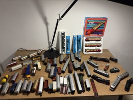 Märklin/Fleischmann Sammlung – 10 Loks, 50 Wagen & Extras