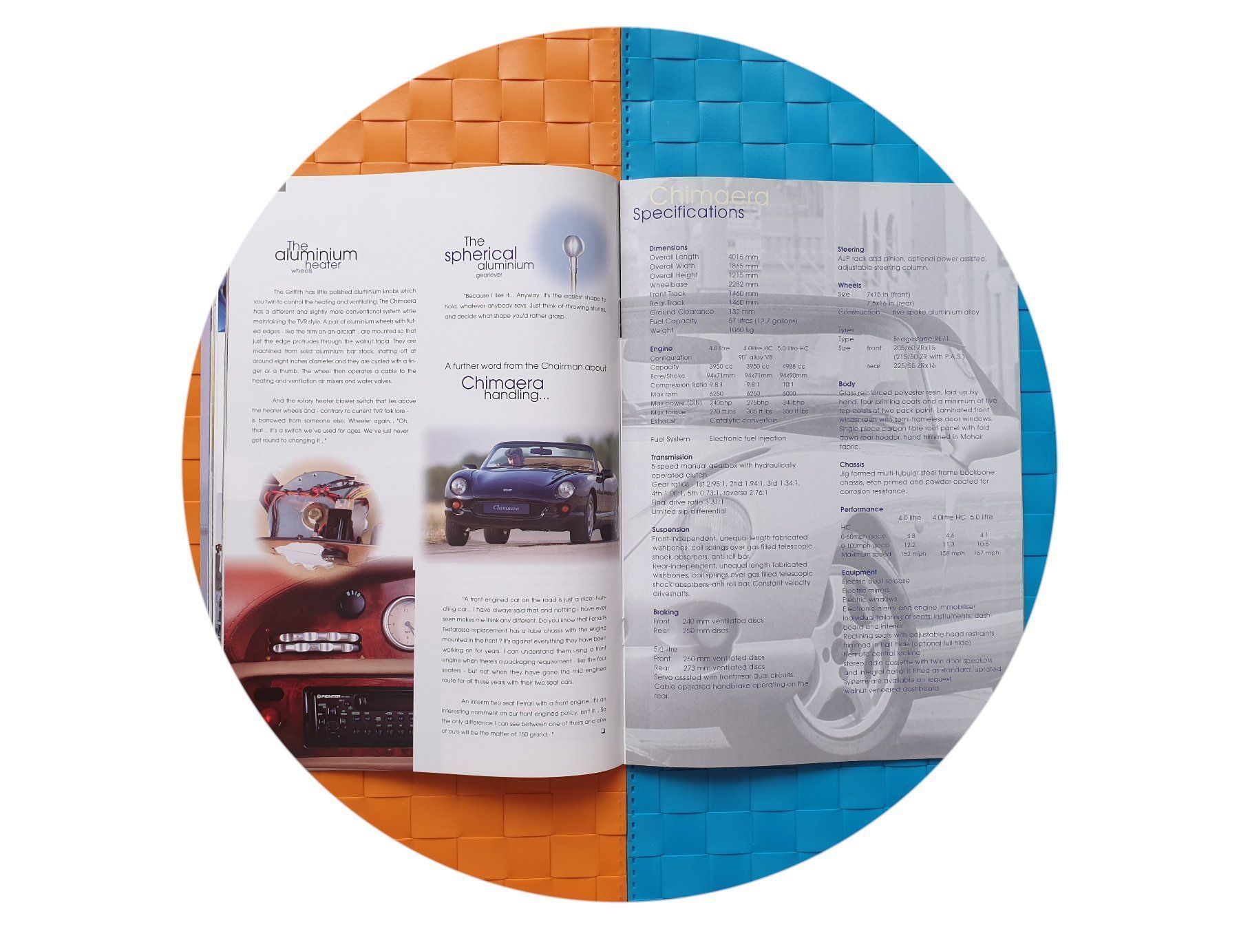 Riviste & Magazine: TVR CERBERA / GRIFFITH / CHIMAERA - Prospekt / Katalog – Nuovo (secondo la descrizione) da Viganello venduto da CARLiteratur 8