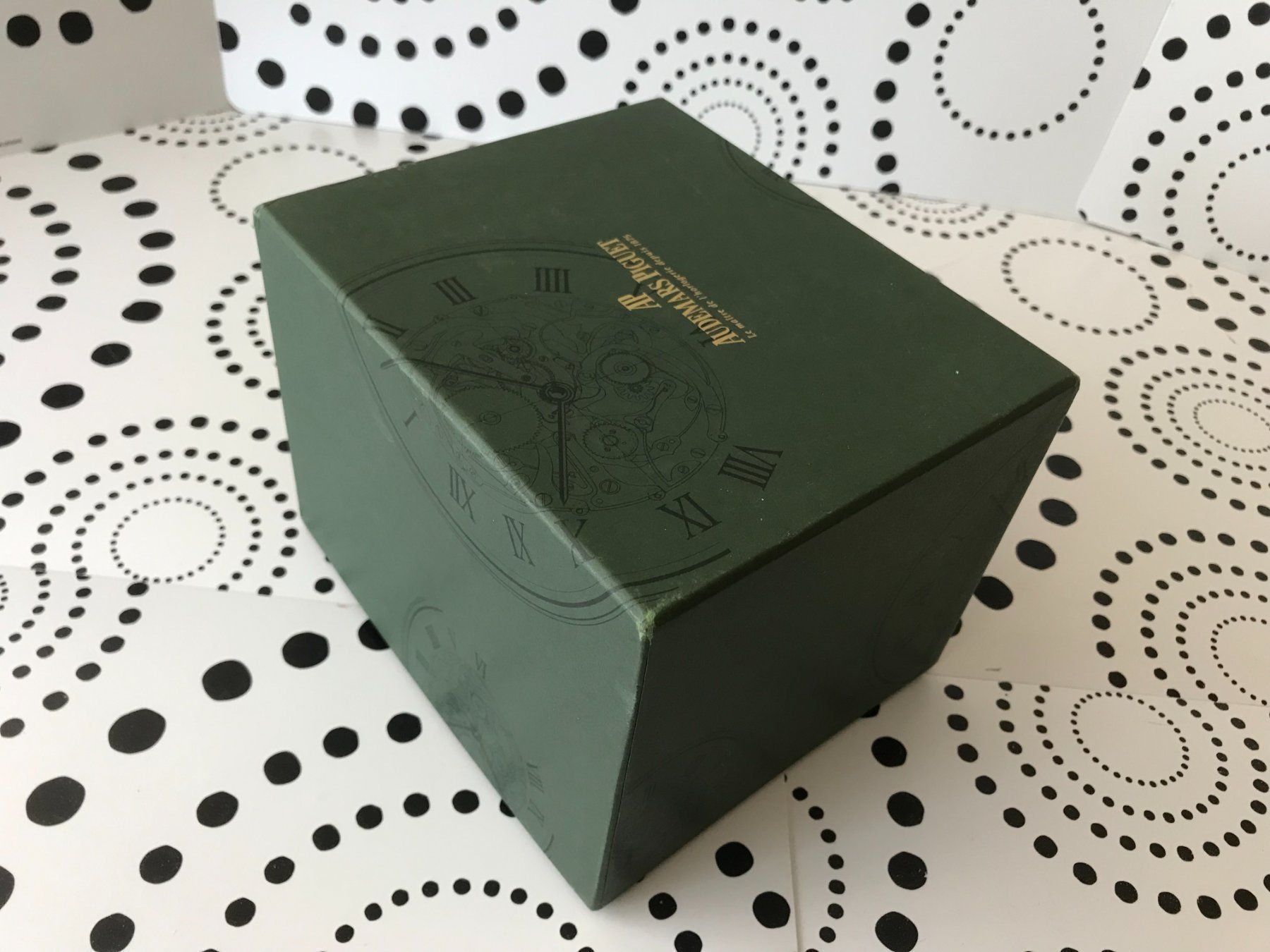 Boîte Vide Audemars Piguet – Occasion – Pour Collection Ou Présentation