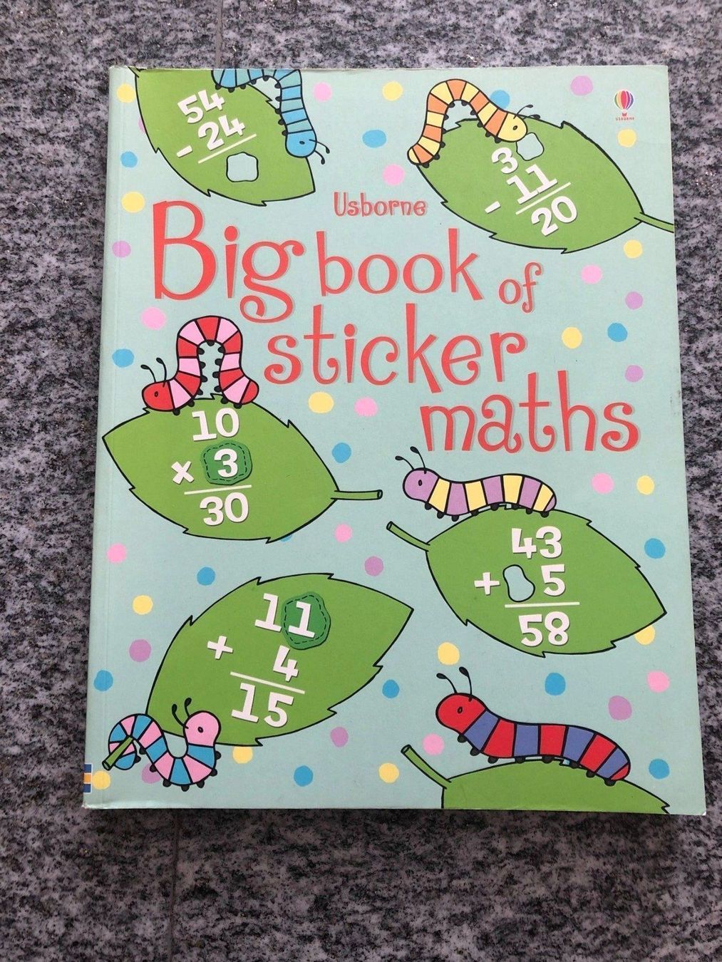 Libri: Usborne - Big book of sticker maths – Usato da Bern venduto da jan_rvq8