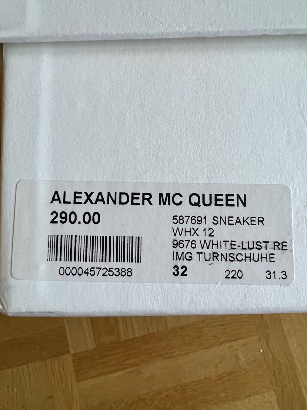 Alexander Mcqueen Scarpe per ragazze: Alexander McQUEEN, Kinder, Gr. 32 – Nuovo (secondo la descrizione) da Kilchberg ZH venduto da Von_dutch 5