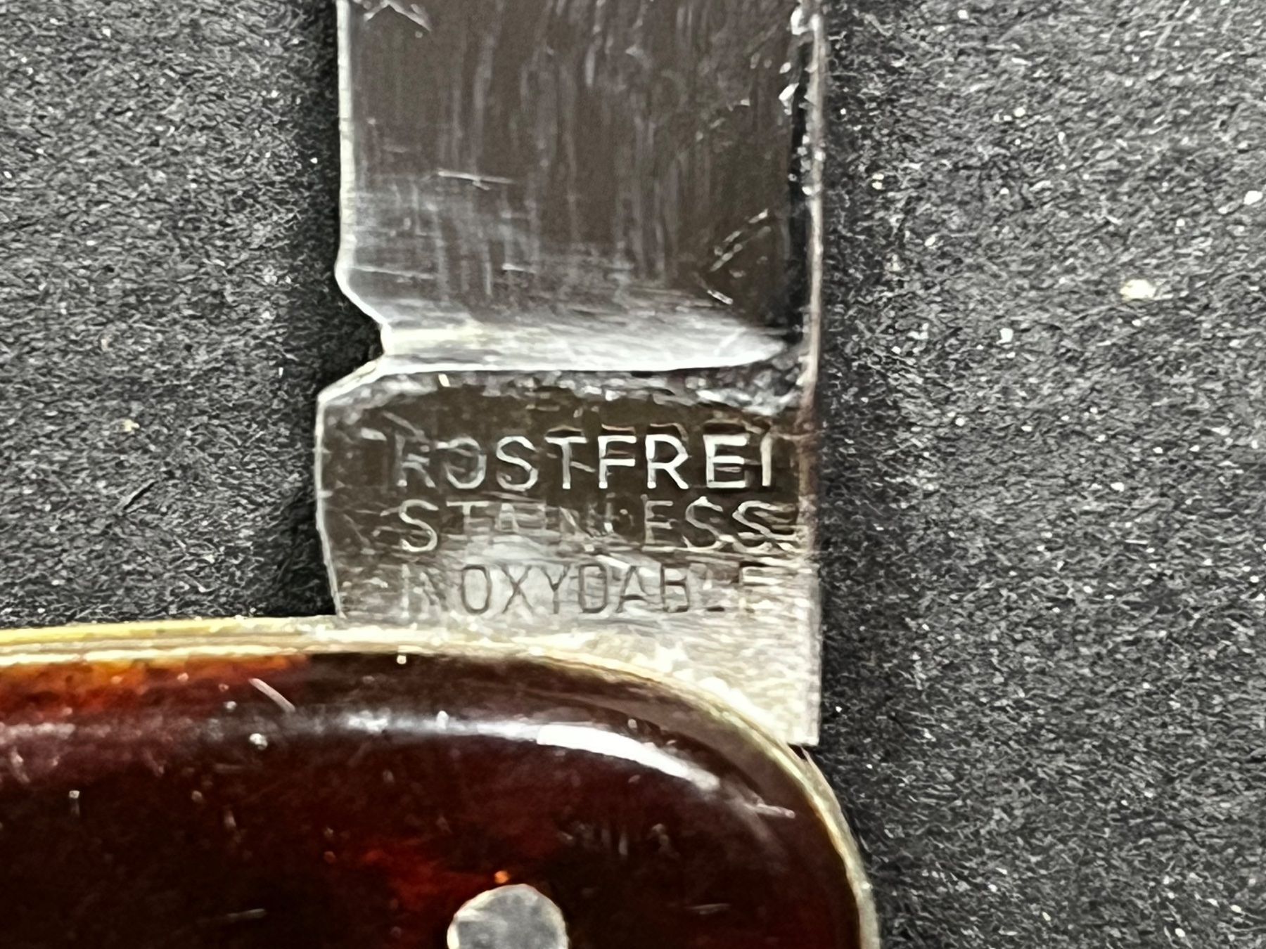 Solingen Coltelli tascabile: Altes Sackmesser von Richartz Solingen 92 mm - selten – Usato da Zürich venduto da FV.vintage 8