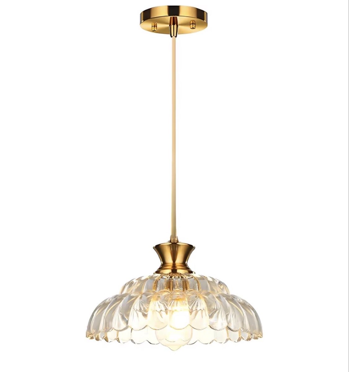 Lampadari & plafoniere: Vintage Retro Hängeleuchte gold/glas – Nuovo (secondo la descrizione) da Eglisau venduto da Dl-Dsgnn