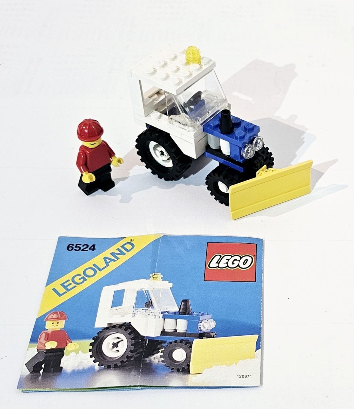 Lego Kit di costruzioni: LEGO LEGOLAND 6524 TRACKTOR MIT SCHNEEPFLUG – Usato da Turbenthal venduto da Ddanuh 8