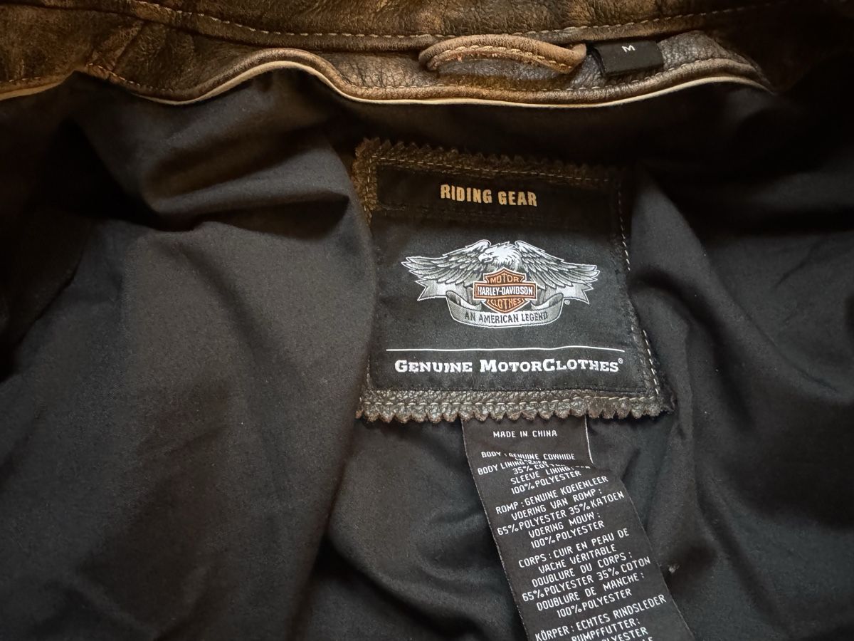 Harley-Davidson Giacche: Harley-Davidson Lederjacke Grösse M gebraucht – Usato da Zweisimmen venduto da Grubenwald11 3