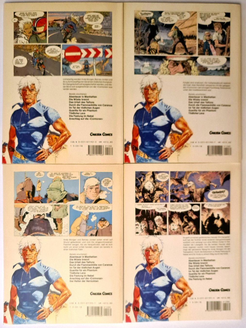 Fumetti: Andy Morgan Comic Sammlung 1-13, Carlsen Comics – Usato da Aesch BL venduto da pri_fp8t 5
