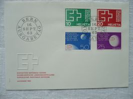 1964 1 FDC EXPO 64 SBK 402 - 405