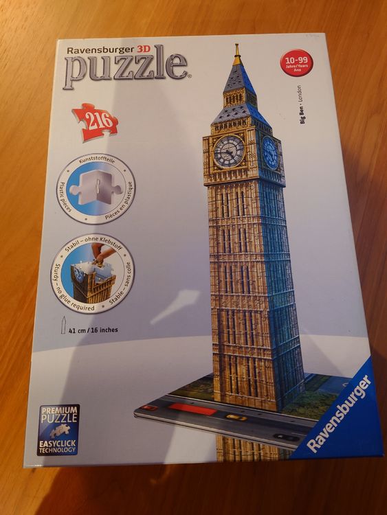 3D Puzzle Big Ben Kaufen auf Ricardo