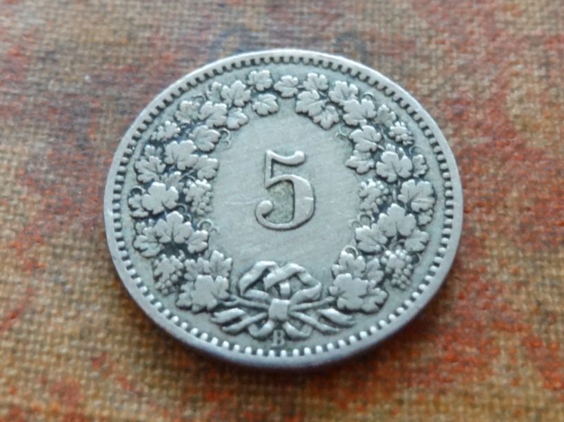 Tutti le monete: 5 Rp. 1891 – Usato da Romanel-sur-Lausanne venduto da Swift13 1