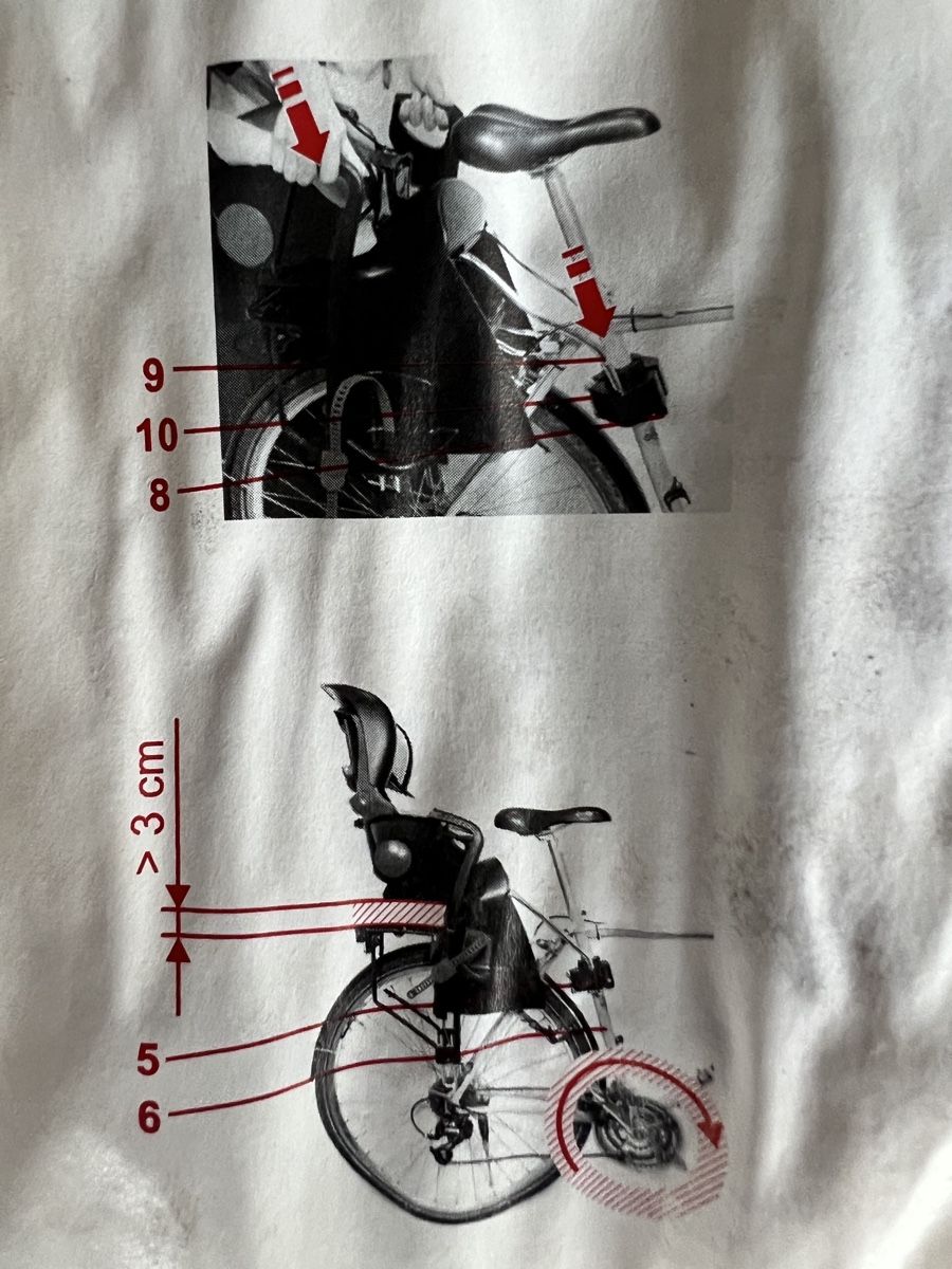 Britax Römer Seggiolini per auto: Bike seat including adaptor – Usato da Wettingen venduto da Violete01 5