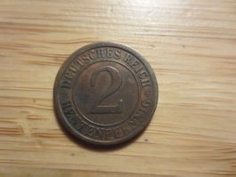 Deutsches Reich 2 Pfennig 1924