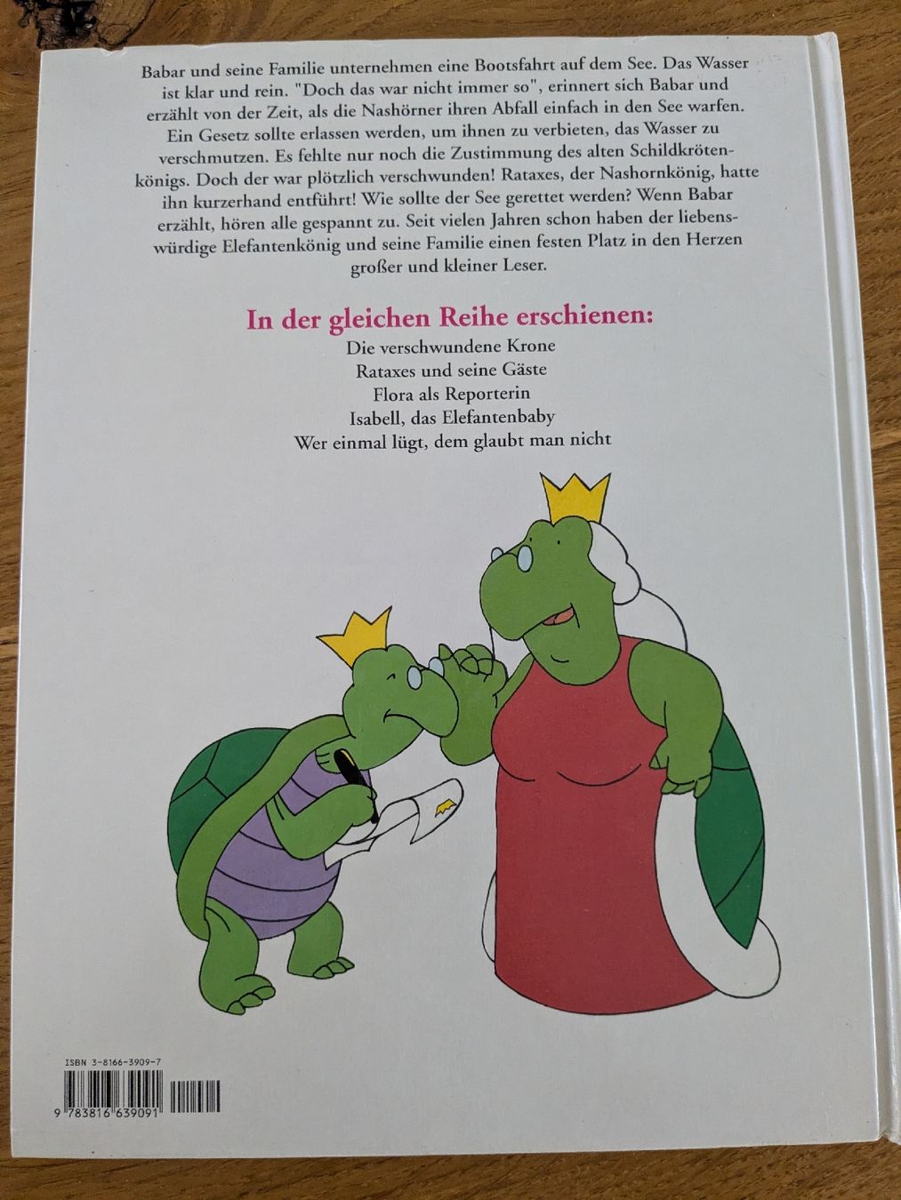 Libri: Babar "Wie der See gerettet wurde"  – Usato da Wohlen AG venduto da merkur0300 2