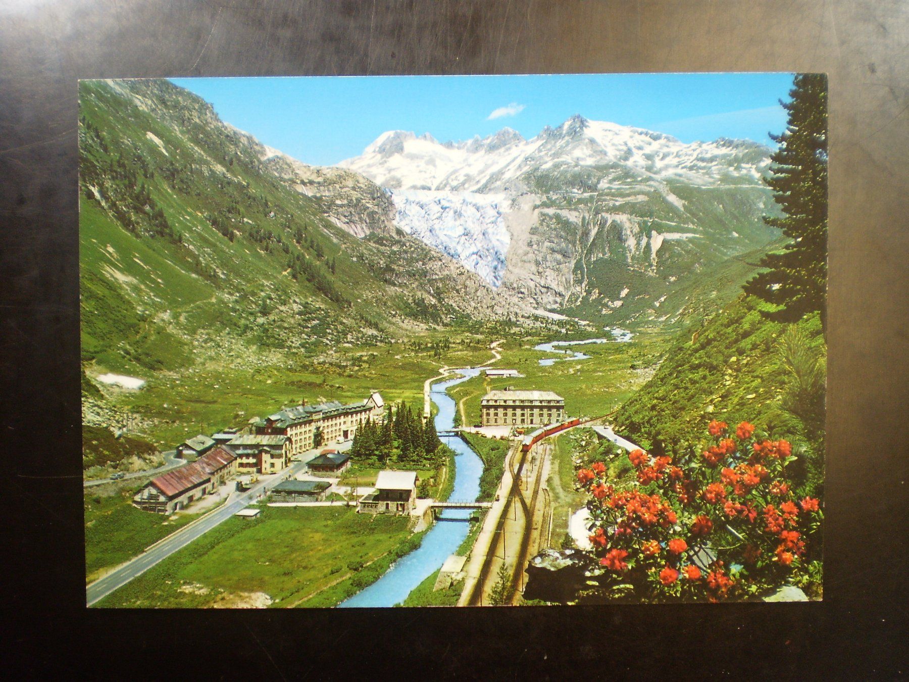 Cartoline postali: Ansichtskarte, Gletsch 1769 m, Rhonegletscher, Furkapass – Nuovo (secondo la descrizione) da Lenzburg venduto da strebeck