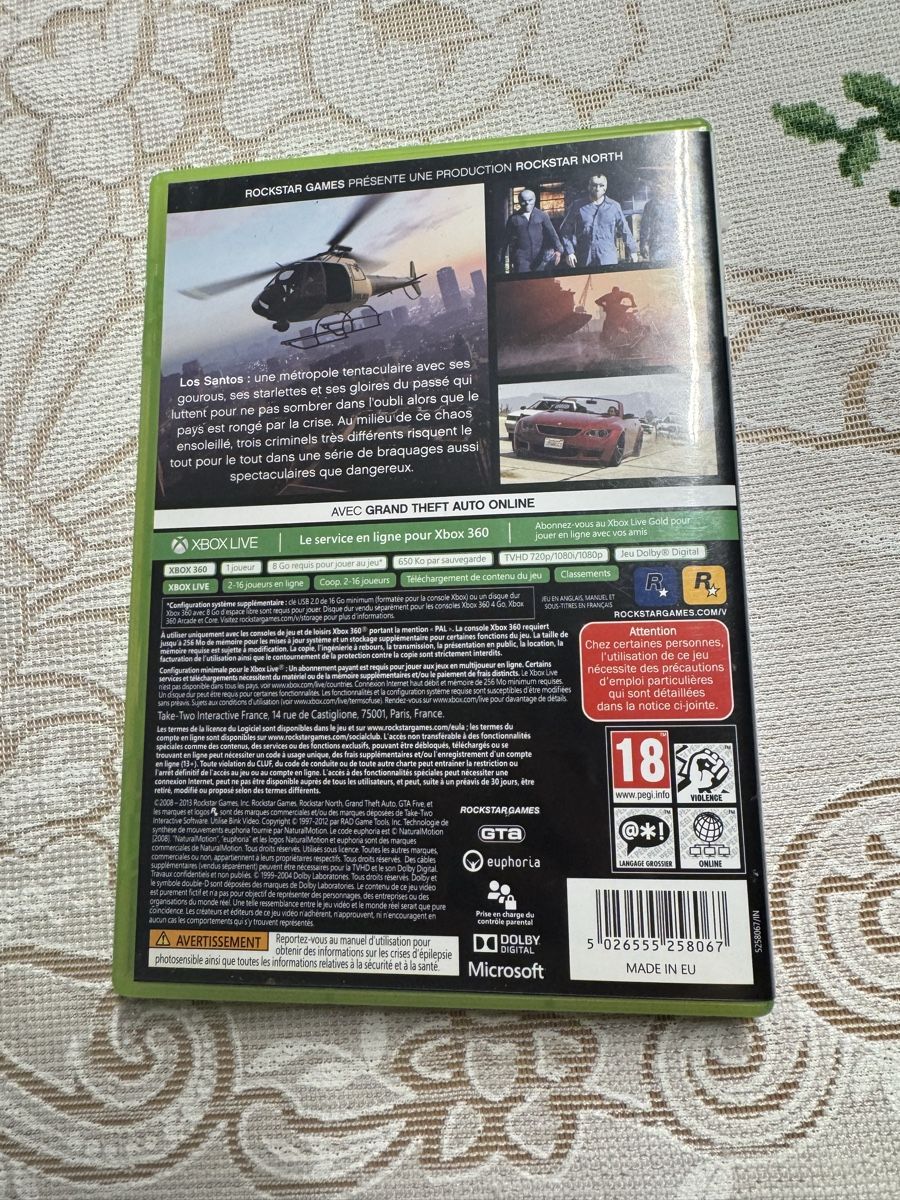 Giochi: Grand Theft Auto V - Xbox 360 – Usato da Wil SG venduto da eid_m7ks 2