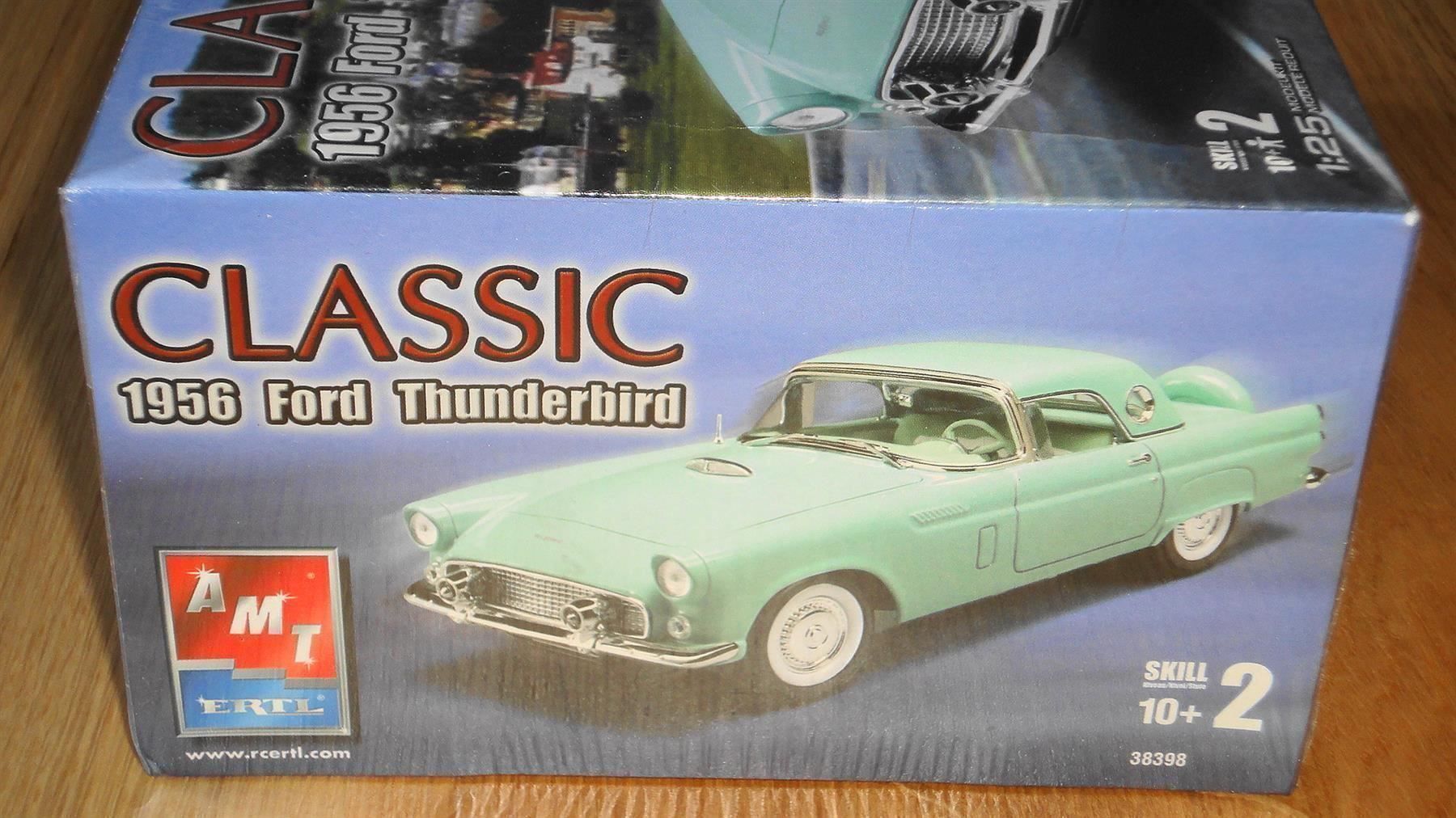 Kit di modellismo & Modellini statici: AMT 1956 FORD THUNDERBIRD 1:25 – Nuovo e nell'imballaggio originale da Frümsen venduto da Malibu69 4