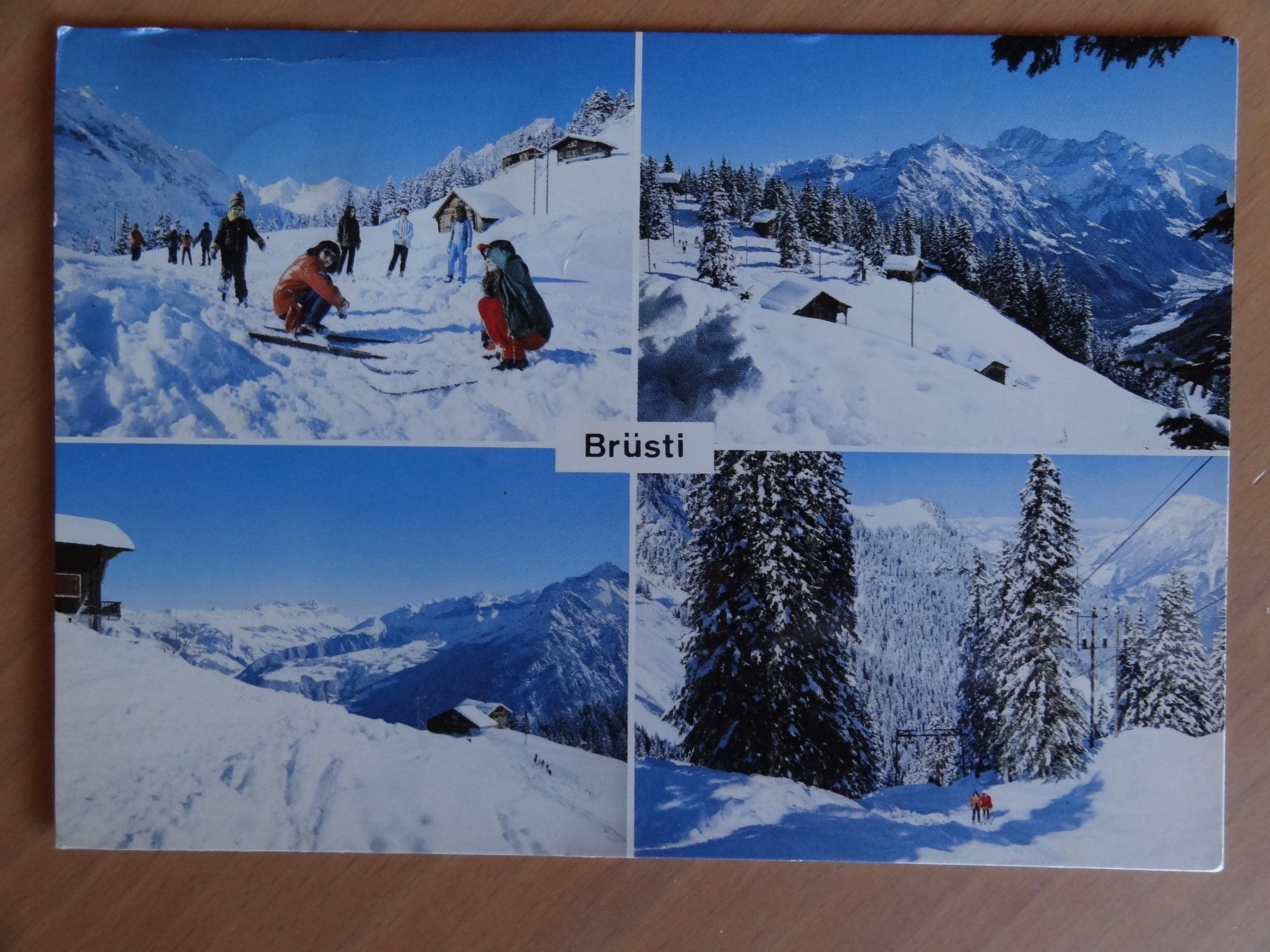 Cartoline postali: Brüsti ob Attinghausen - Uri - 1981 – Usato da St Léonard venduto da Riglin