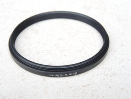 Stepdown Ring Adapter 62mm 58mm 62 58